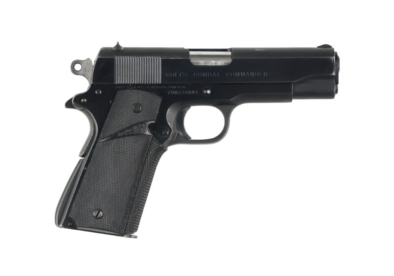 トイガン COLT COMBAT COMMANDER New Product: COLT COMBAT COMMANDER [Gun Black ver.] / Western Arms