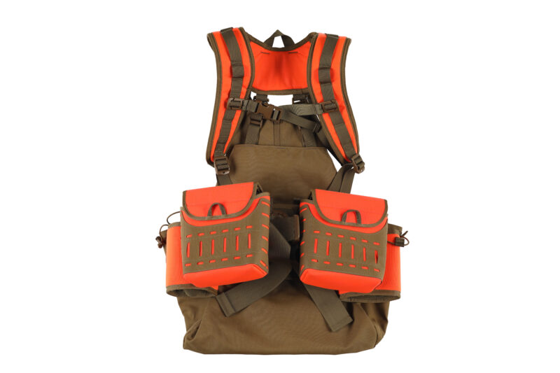 MARSUPIAL GEAR UPLAND VEST W/ BOTH MAGNETIC & SMALL SHELL POUCHES