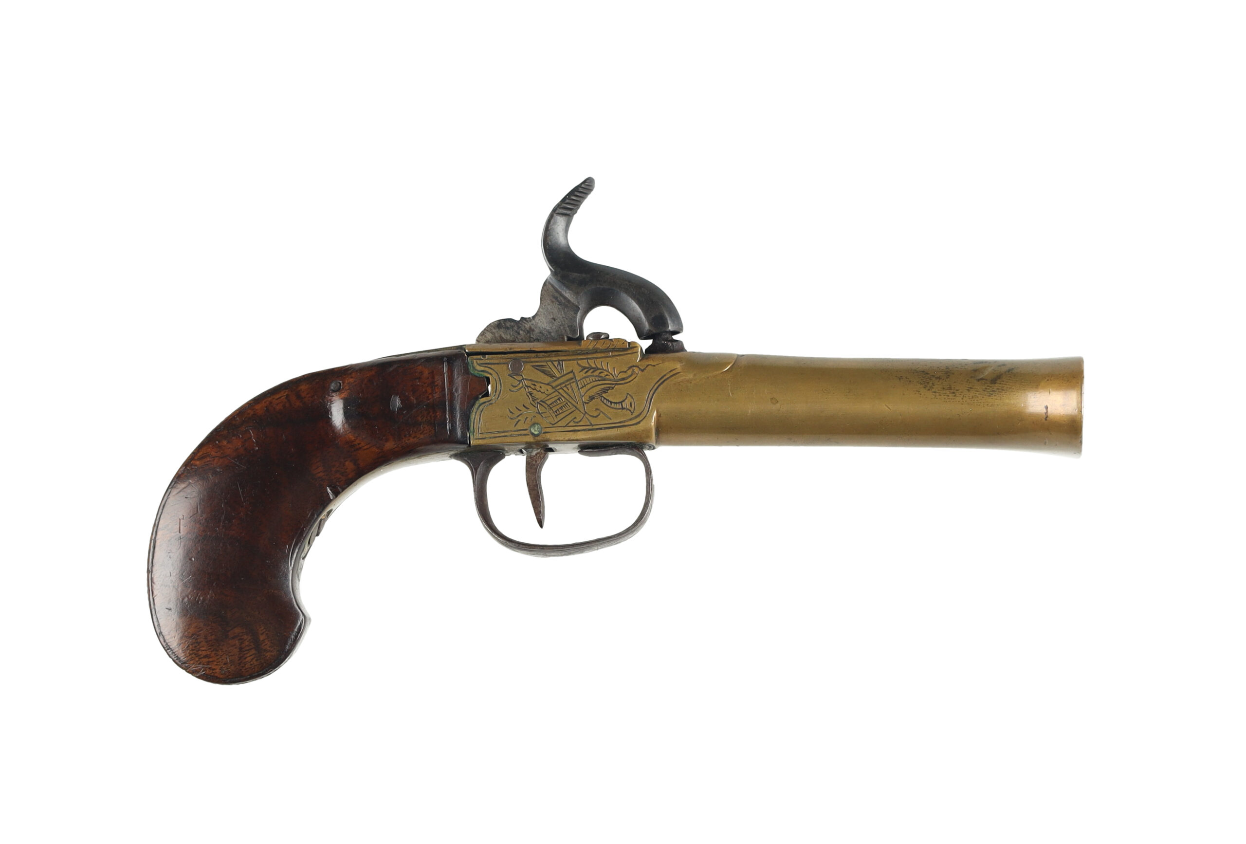 その他 whispertown BLUNDERBUSS gunhead UNKNOWN ENGLISH PERCUSSION BLUNDERBUSS PISTOL UNKNOWN for Sale